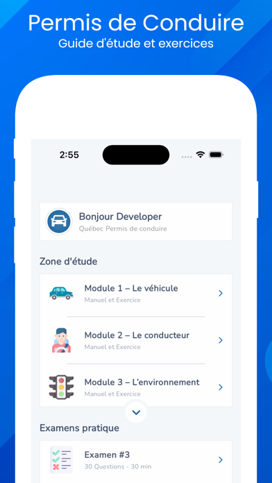 Québec Permis de Conduire C5 Screenshot