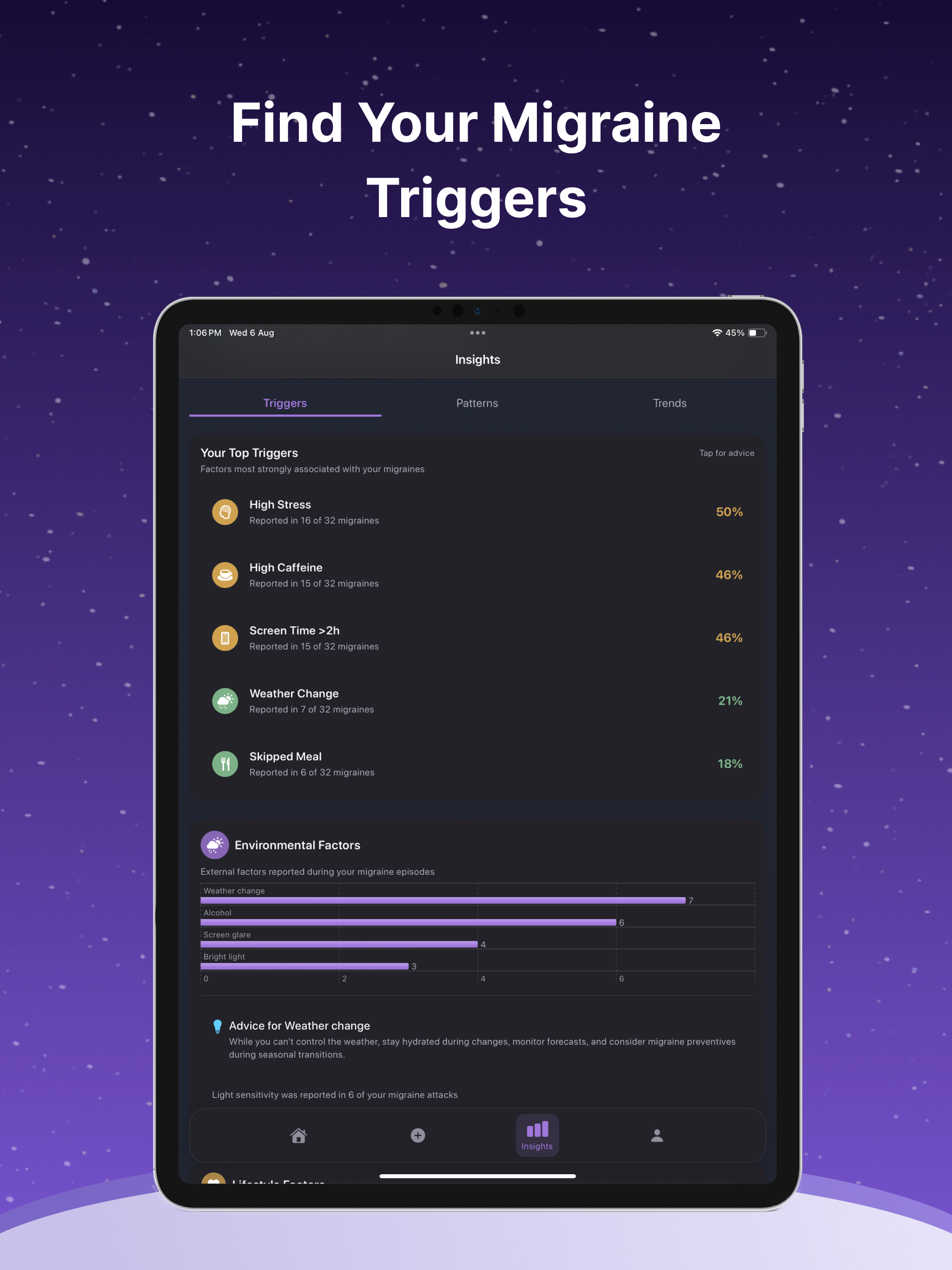 MigraSense: Headache Tracker screenshot 10