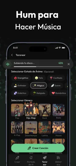 Captura de pantalla de Beatron: Generador AI en iPhone 5