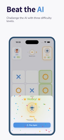Tic Tac Toe - The One iPhone screenshot