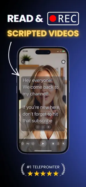 Video Teleprompter App - Vixo screenshot 2