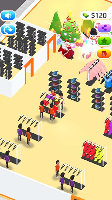 Mega Cloth Outlet Rush Screenshot
