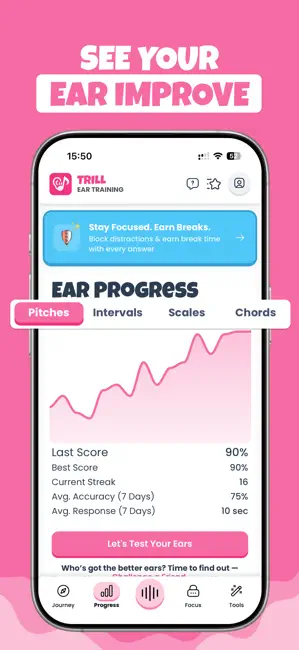 Trill: Ear Training Daily iPhone screenshot 5
