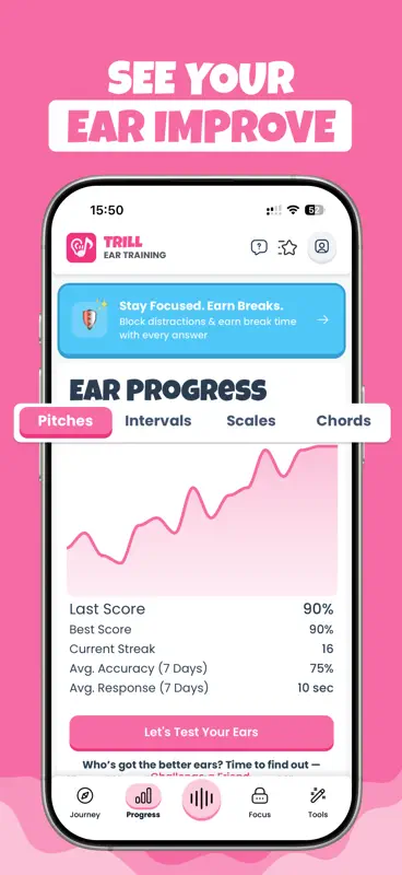 Trill: Ear Training Daily screenshot 5 of 9