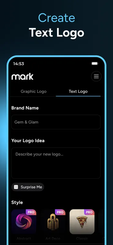 AI Logo Generator - Mark screenshot 7 of 7