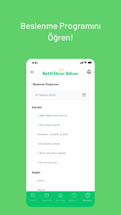 Dyt. Betül Ebrar Gülcan iPhone screenshot