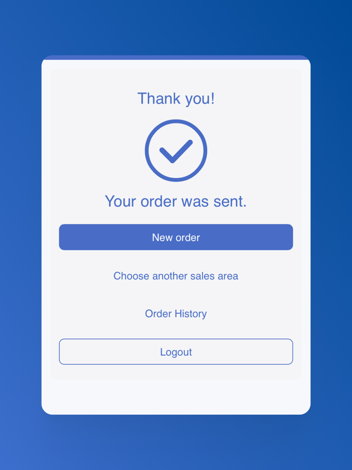 MBS Order App