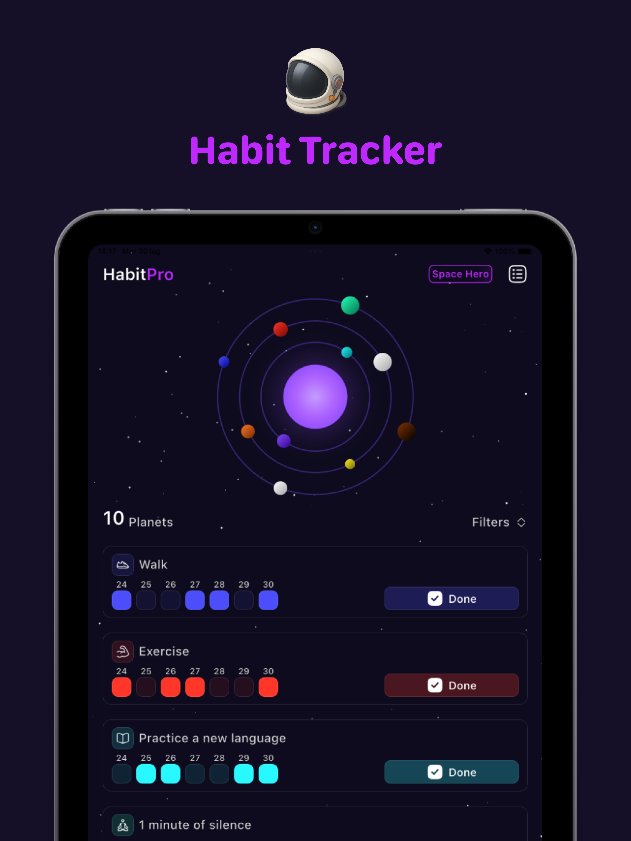 Habit Tracker - HabitPro