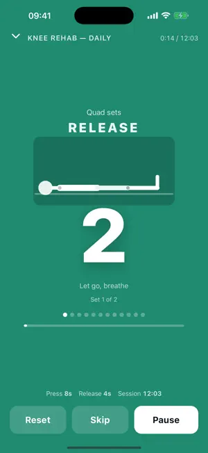 Kinetempo screenshot 1