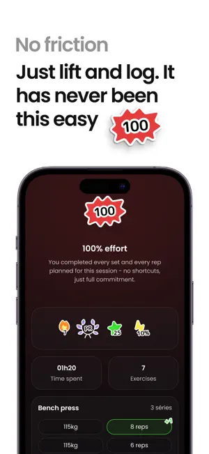 Peak - Workout tracker screenshot 2