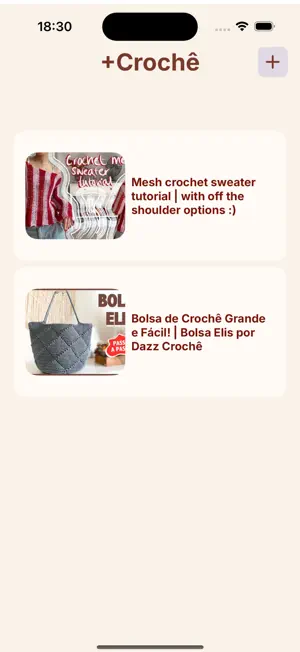 +Crochê screenshot 2