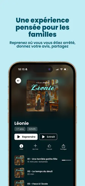 Chérubins : Histoires audio screenshot 4