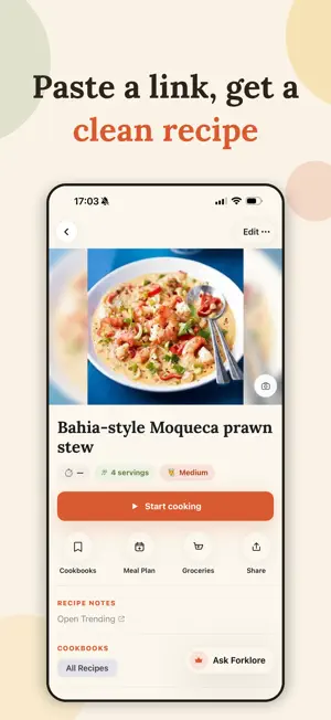 Forklore: Recipe Video Saver screenshot 2