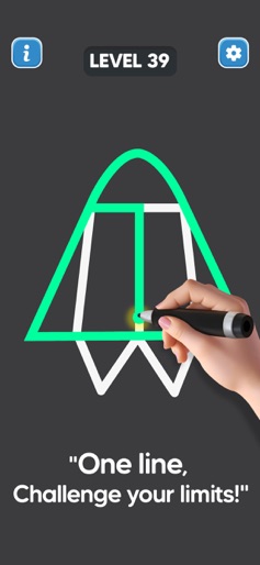 Line Drawing: No Lift Puzzle screenshot 8