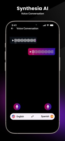 Synthesia AI screenshot