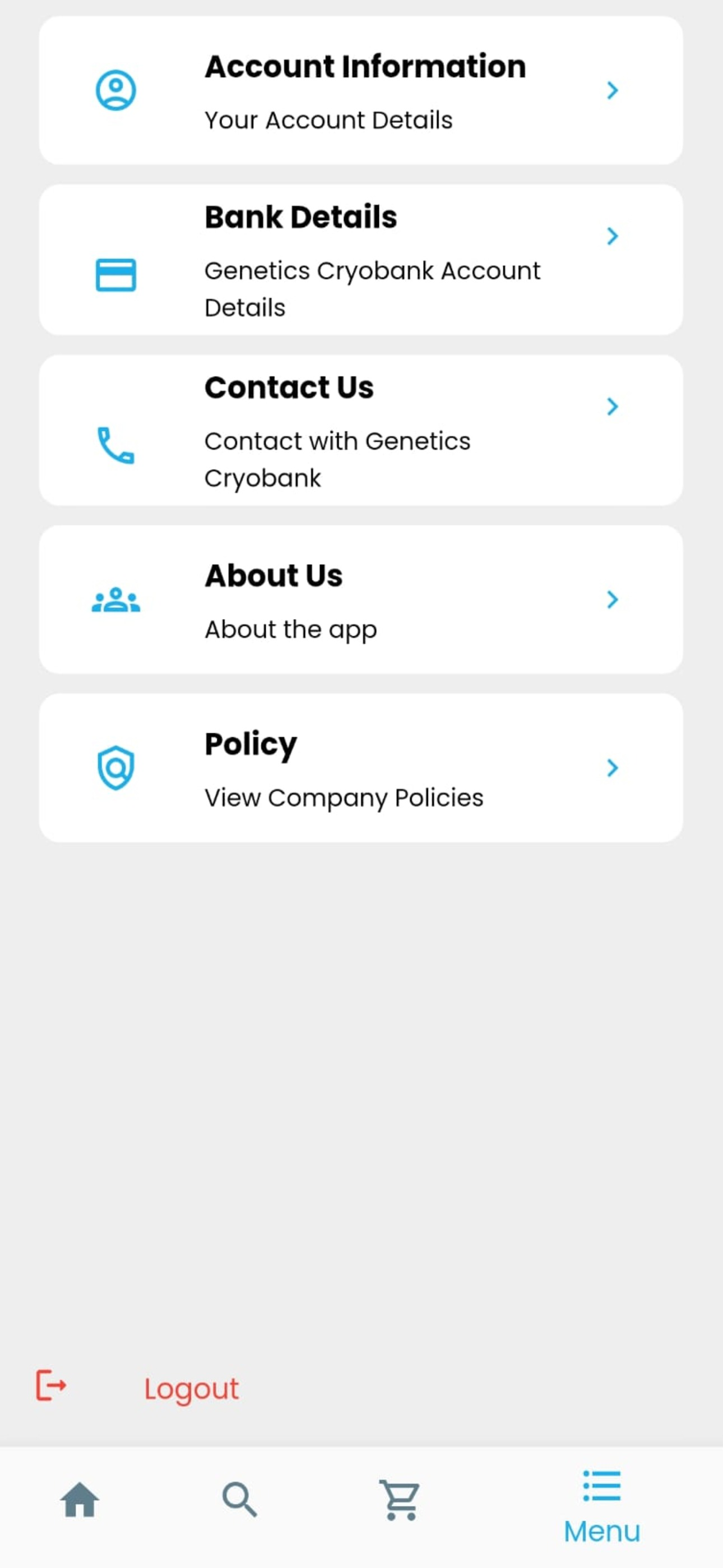Genetics CryoBank