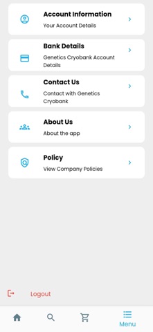 Genetics CryoBank screenshot