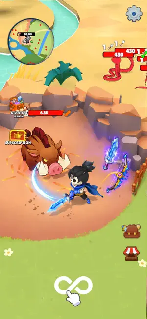 Skull Hero screenshot 1