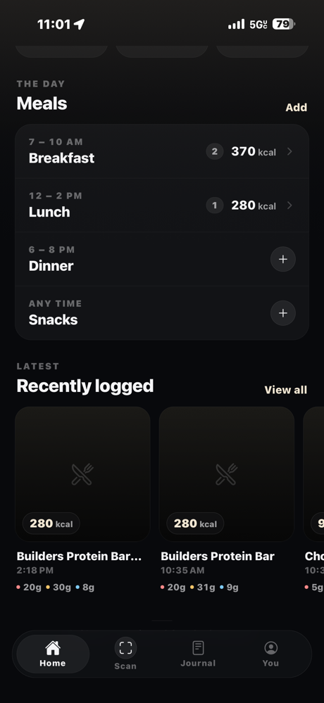 CalScan AI - Calorie Tracker screenshot 4