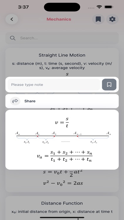 Physics Formulas Lite