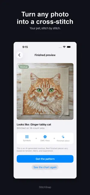 StitchSnap: Cross Stitch Chart screenshot 1
