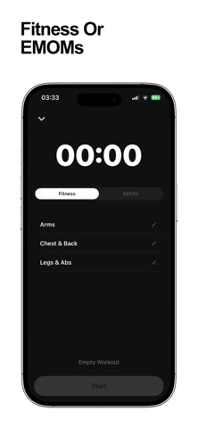 On Mission: Workout Tracker iPhone screenshot