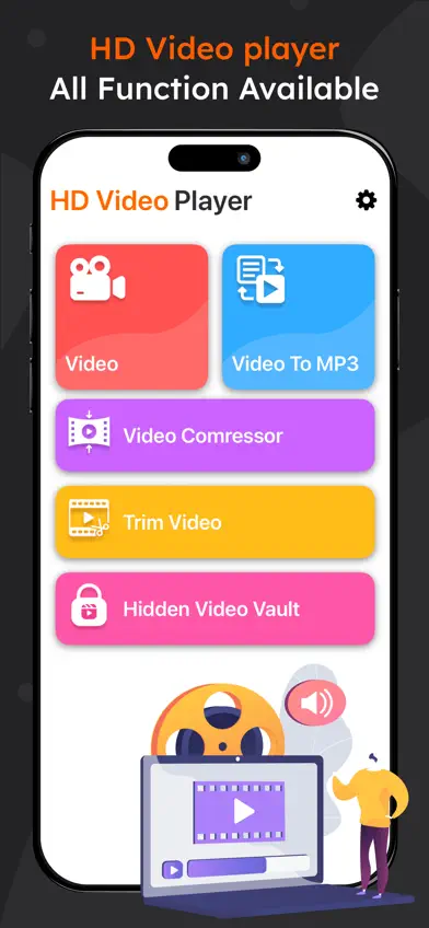 Playza - HD Video Player screenshot 1