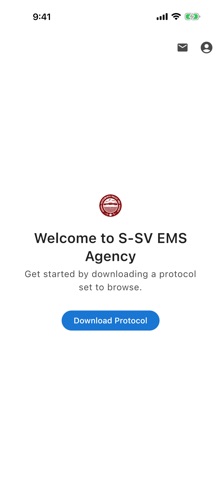 S-SV EMS Agency iPhone screenshot