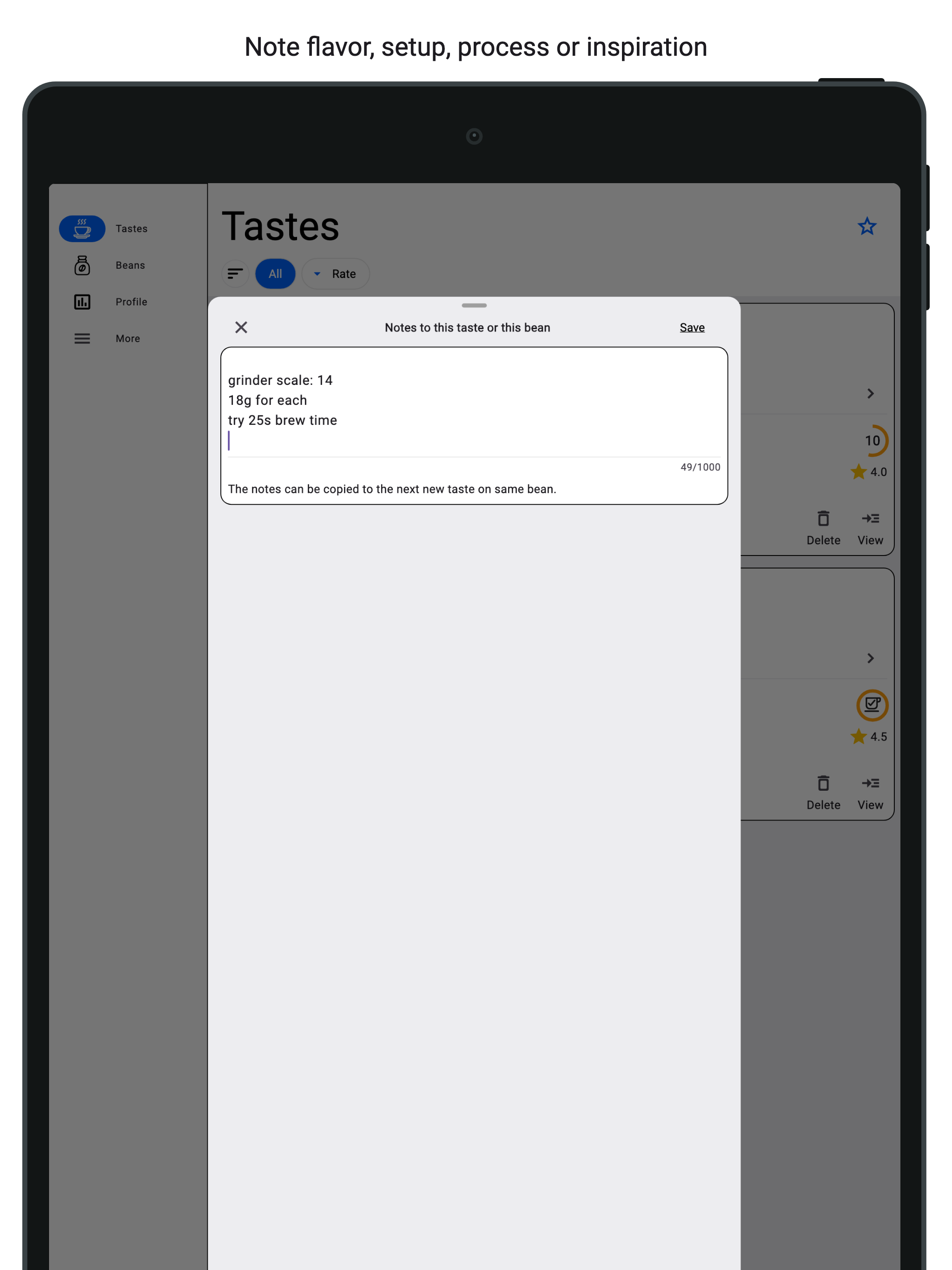 BeanPaw: Coffee Bean Tracker