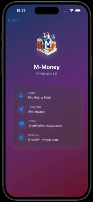 M-Money: Quản Lý Chi Tiêu GĐ screenshot 2