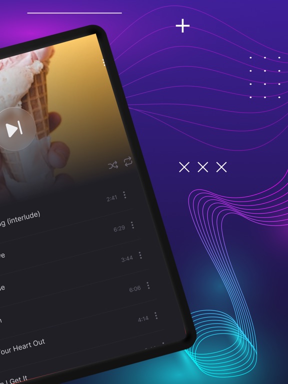 Screenshot #5 pour Music Player Offline