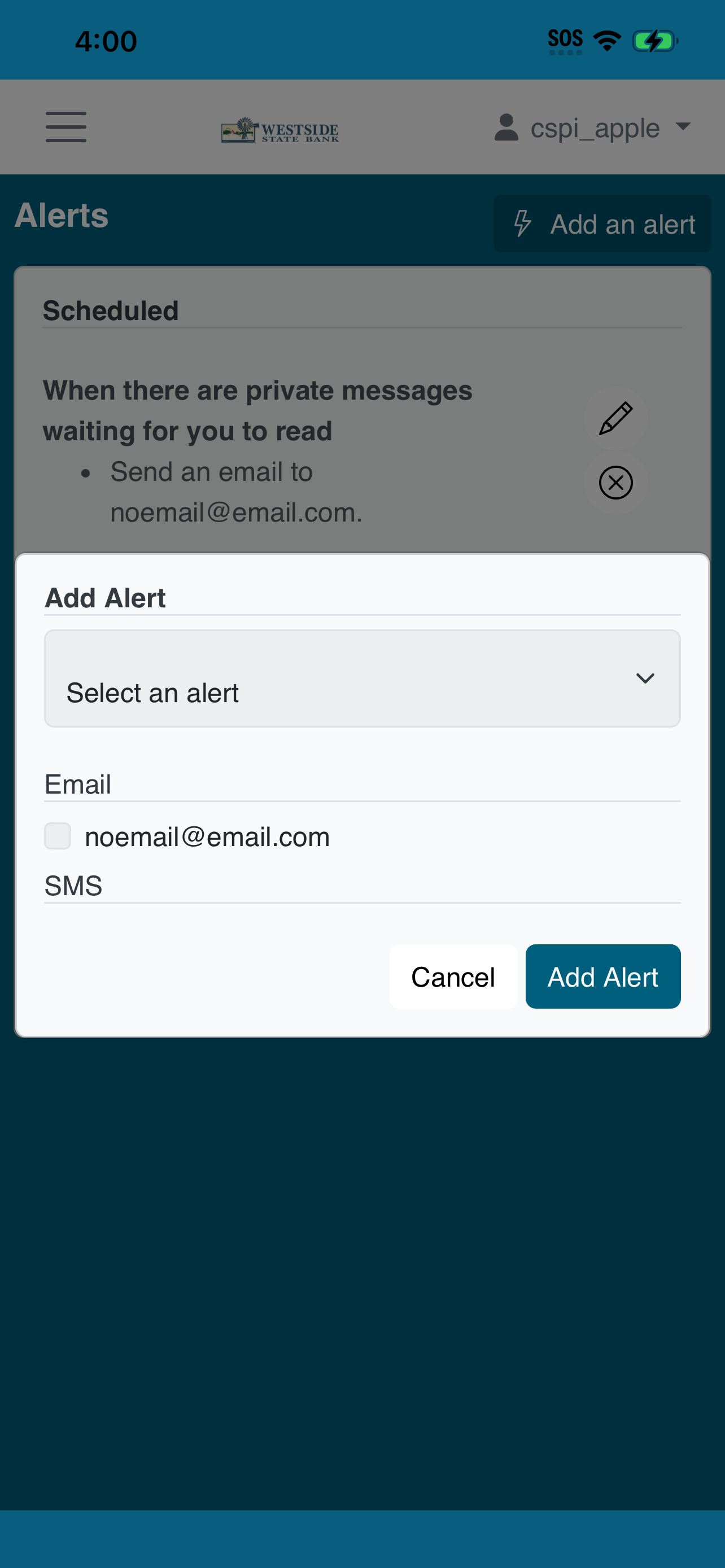 Westside State Bank Mobile