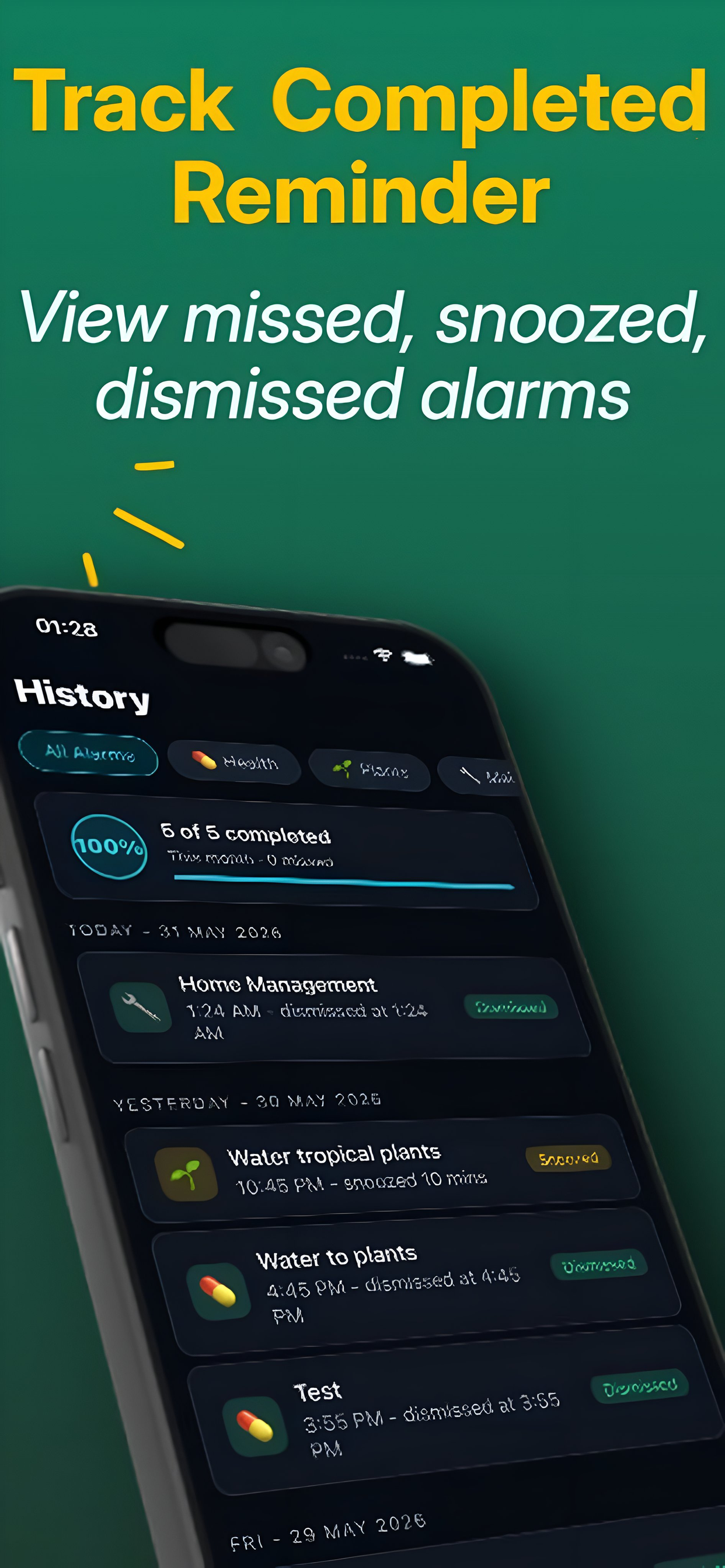 Ripple Alarm: Repeat Reminder screenshot 3