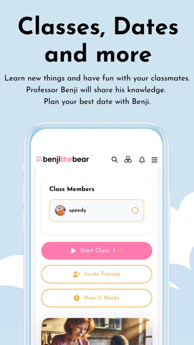 Benji the Bear iPhone screenshot 9 - Social Networking app