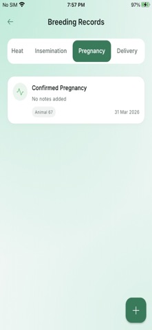 Dairy Farm Management Pro iPhone screenshot