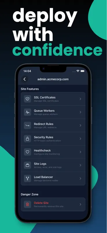 Anvil for Laravel Forge screenshot 4 of 5