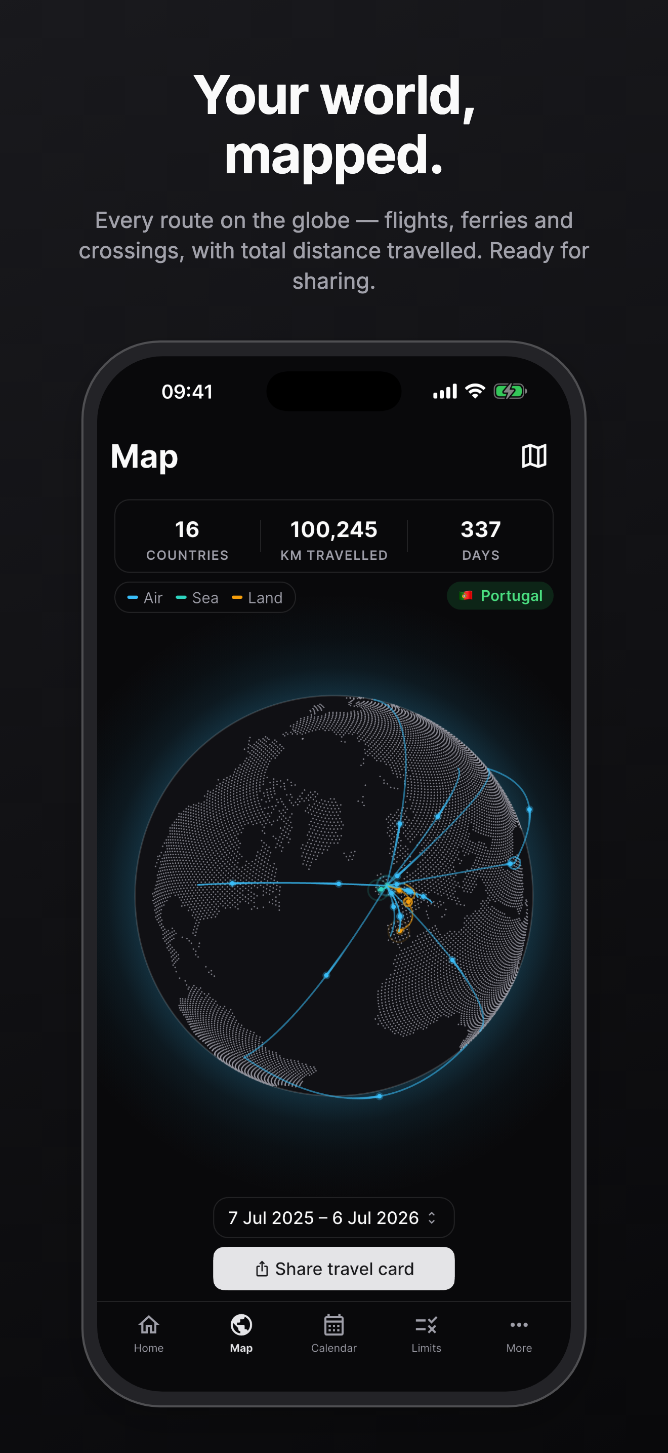 Tripdays: Country Days Tracker screenshot 4