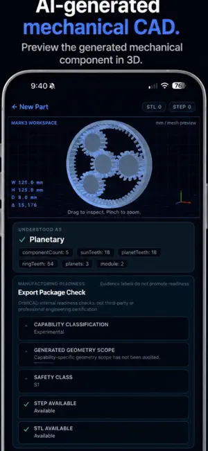OrbitCAD screenshot 3