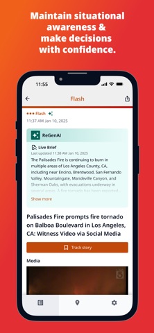First Alert by Dataminr Screenshot 2 of 2