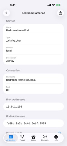 Herald Bonjour Network Browser screenshot
