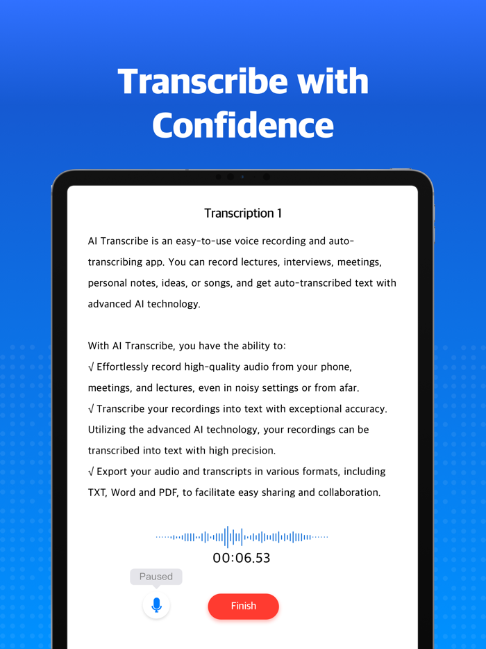 AI Note Taker Speech to Text