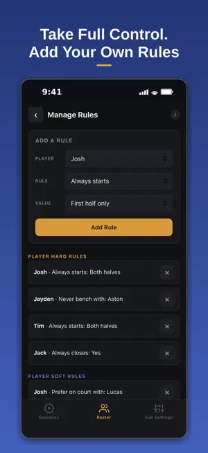 Sub Wizard: Basketball Subs screenshot 2