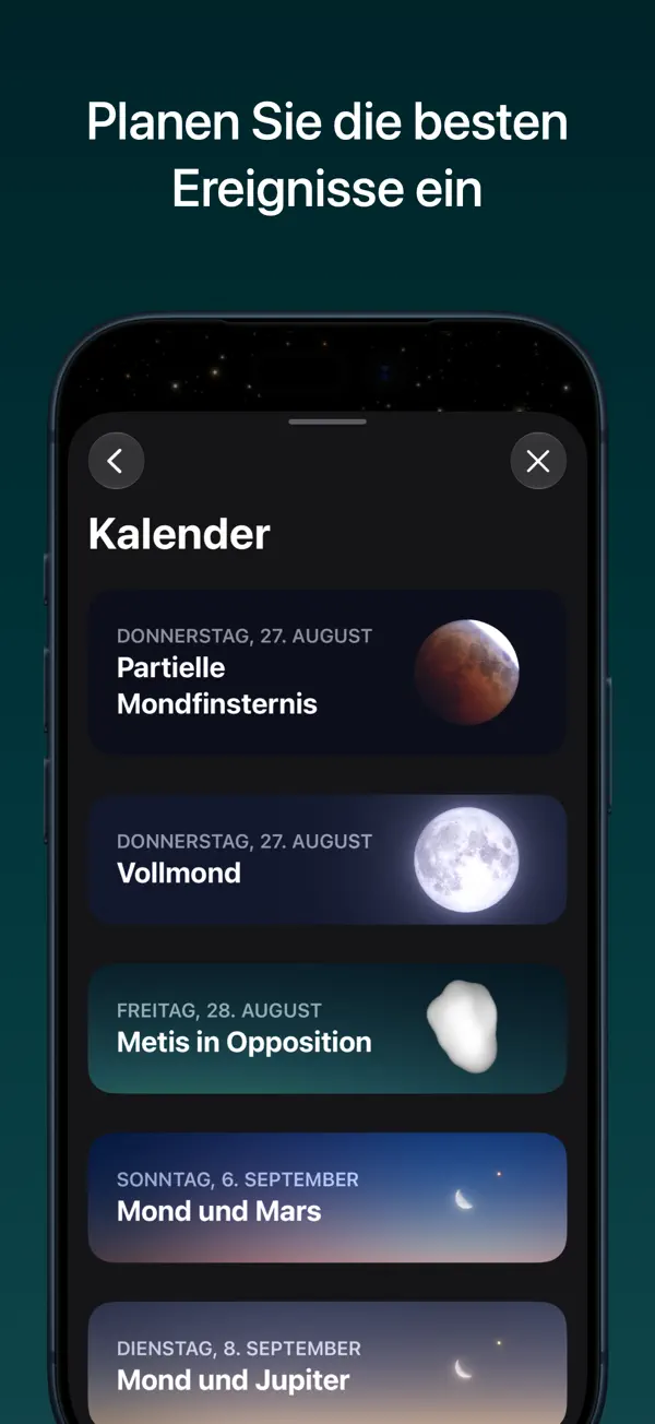 Sky Guide iPhone App Screenshot 7 – Nachschlagewerke