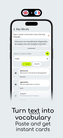 OuiVerb: AI Language Learning Screenshot 5 of 9