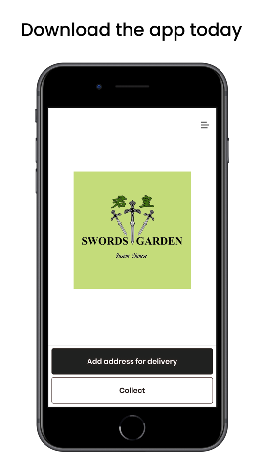 #4. Swords Garden App (iOS) Podle: Flipdish