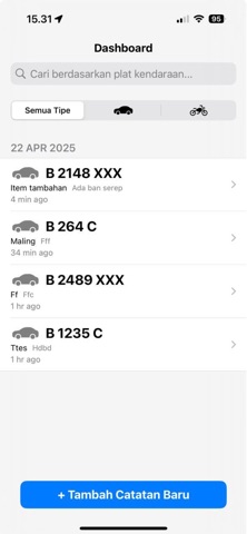 GoPar: Pencatat Kendaraan screenshot
