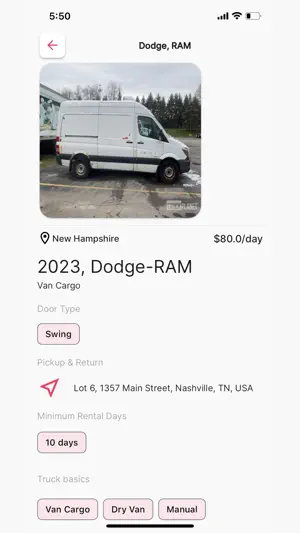 RentMyTruck screenshot 3