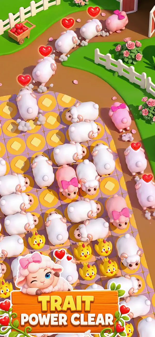Sheep Dash-Farm Animal Escape iOS Mod IPA screenshot 6 - iOS game interface