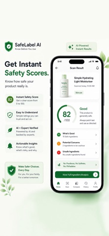 SafeLabelAI-Ingredient Scanner Screenshot 5 of 5