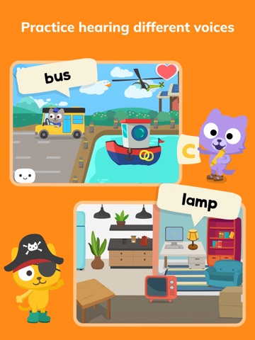 Learn English – Studycat iPad screenshot